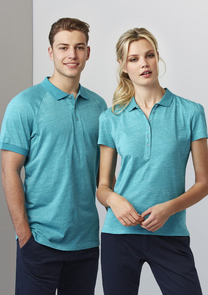 Turquoise Blue color of this Polo